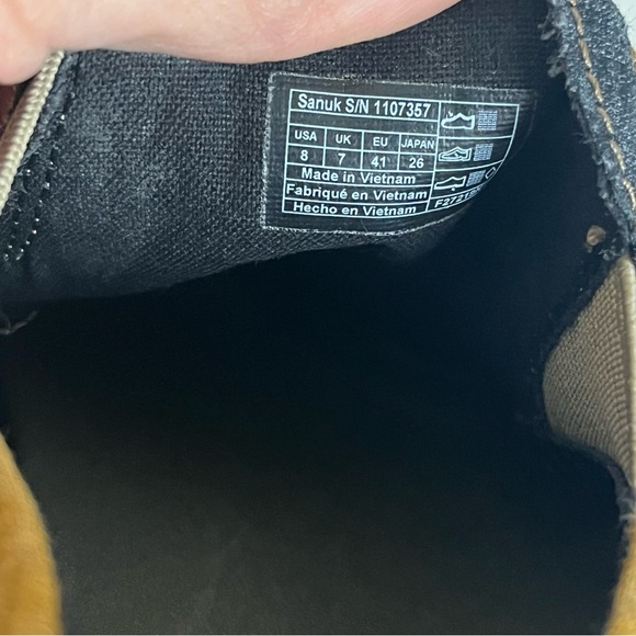 Sanuk Men’s Pick Pocket Shoes Size 8 - Picture 11 of 11